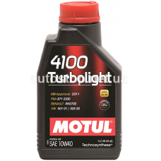 MOTUL 4100 Turbolight SAE 10W40 (1L)